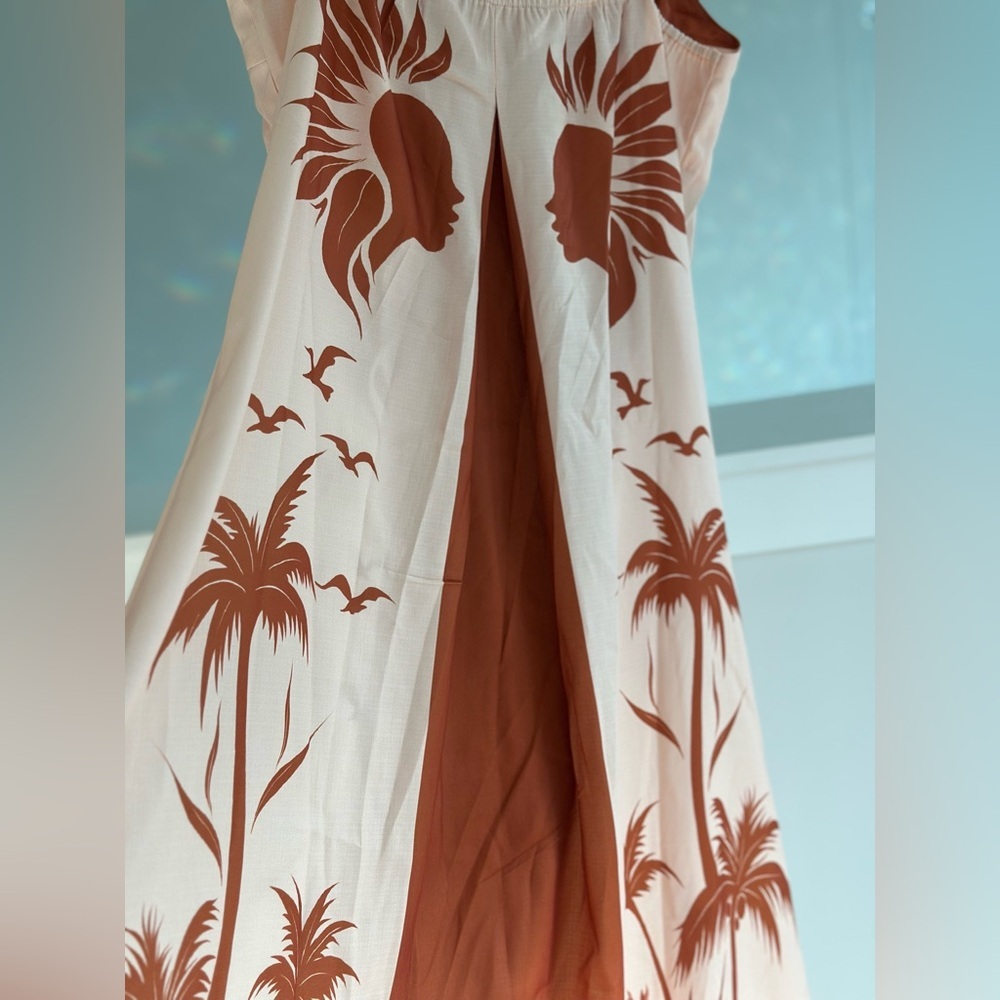 Commense Tropical Print Maxi Dress - Picture 11 of 11